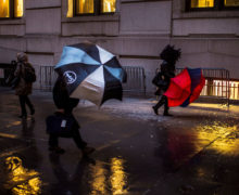 Nor’easter brings snow and strong winds to New York and New Jersey