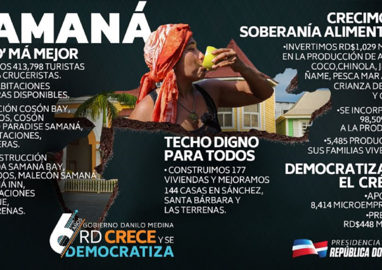 Samaná crece y se democratiza: en últimos 6 años recibe 413,798 turistas y 456,666 cruceristas; y alcanza más de 3 mil habitaciones