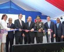 Presidente Medina deja en marcha el Sistema 9-1-1 en Azua  con 660 nuevos colaboradores y 123 vehículos