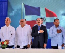 Presidente Danilo Medina da primer palazo construcción Presa Boca Los Ríos en Santiago Rodríguez