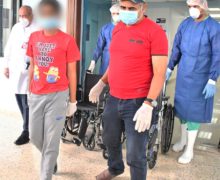 Ministerio de Salud confiere alta médica primeros tres pacientes recuperados de COVID-19.