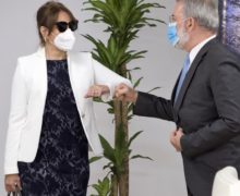 Roberto Rodríguez Marchena y Milagros Germán avanzan en labores de transición; se reúnen para compartir detalles sobre DICOM