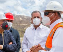 Danilo Medina realiza Visita Sorpresa a presa Monte Grande en Azua;  Comprueba avances obra que mejorará calidad de vida de gente de la región Enriquillo