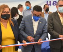 La UERS entrega proyecto eléctrico en Azua gestionado por la Gobernadora Grey Pérez Díaz