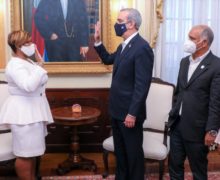 Presidente Abinader juramenta a la nueva ministra de la Juventud, Luz del Alba Jiménez Ramírez