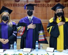 La Universidad Tecnológica del Sur (UTESUR) entregó  al país 143 nuevos profesionales, en graduación semipresencial.