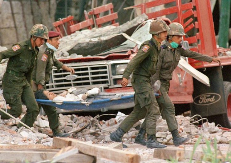 A Treinta y seis años una cicatriz histórica terremoto de 1985 en México.