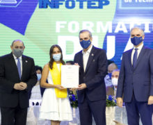 El Presidente Luis  Abinader encabeza graduación de más de 151 mil  técnicos y maestros del INFOTEP.