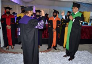 Juramentan a Rosario Melo Rectora de la Universidad Tecnológica del Sur UTESUR).