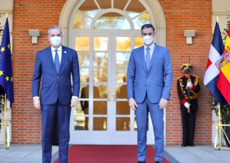 Presidentes de RD y España se reúnen esta mañana en el  Palacio de la Moncloa.