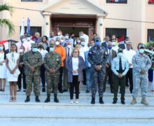 La Gobernación de Azua y Varias Instituciones Rinden Tributo a Matías Ramón Mella en el  206 aniversario su natalicio.