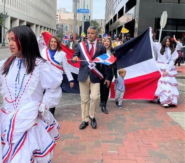 El Consulado Dominicano en New Orleans, celebra en  grande el 178 aniversario de la Independencia Nacional.