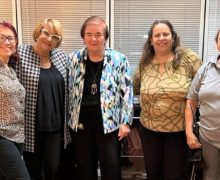 La Maestra Rosario Melo realiza emotiva visita al Colegio Bilingüe  New Horizons, donde laboró durante 12  años.
