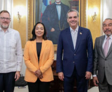 Presidente  Luis Abinader recibe visita de cortesía de Laura Jiménez, asesora senior en la Oficina de Asuntos del Hemisferio Occidental para el Departamento de Estado de EE. UU.