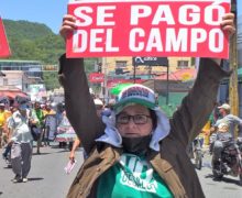 Yudelis Méndez Medina viajó desde Nueva York apoyar marcha por obras prioritarias para San José de Ocoa