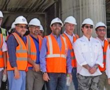 INDRHI y BCIE mantendrán ritmo acelerado de construcción en presa Monte Grande de Azua.