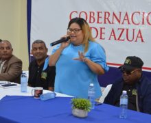 Gobernadora de Azua desarrolla acciones para disminuir la delincuencia y Criminalidad