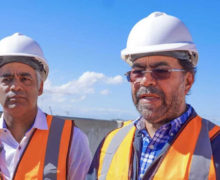 Gobierno realiza inspección de los avances en los trabajos de la presa Monte Grande de Azua
