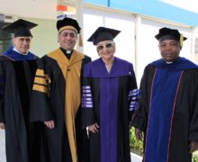 Rectora de UTESUR, invitada especial de la XXV Graduación Ordinaria de  UCATEBA