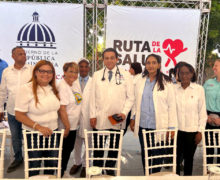UTESUR participó junto al Ministro de Salud Pública en la exitosa  Ruta de la Salud realizada en Azua