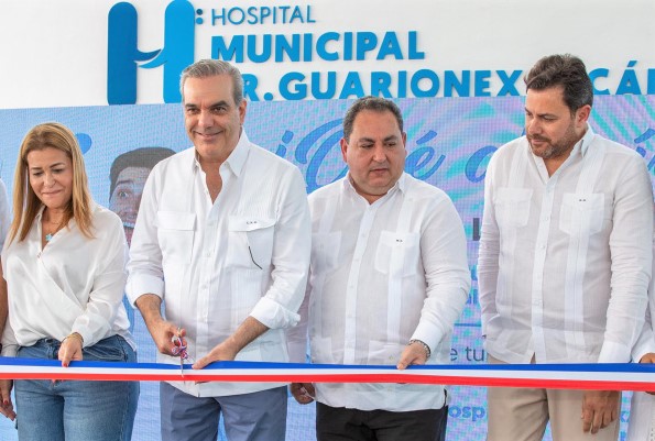 Presidente Luis Abinader entrega ampliación de la Emergencia y el remozamiento del Hospital Municipal Dr. Guarionex Alcántara en Rancho Arriba, Ocoa