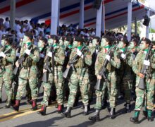 Gráficas desfile Cívico- Militar en conmemoración del 180 aniversario de la Independencia Nacional, 27 de febrero, 2024  