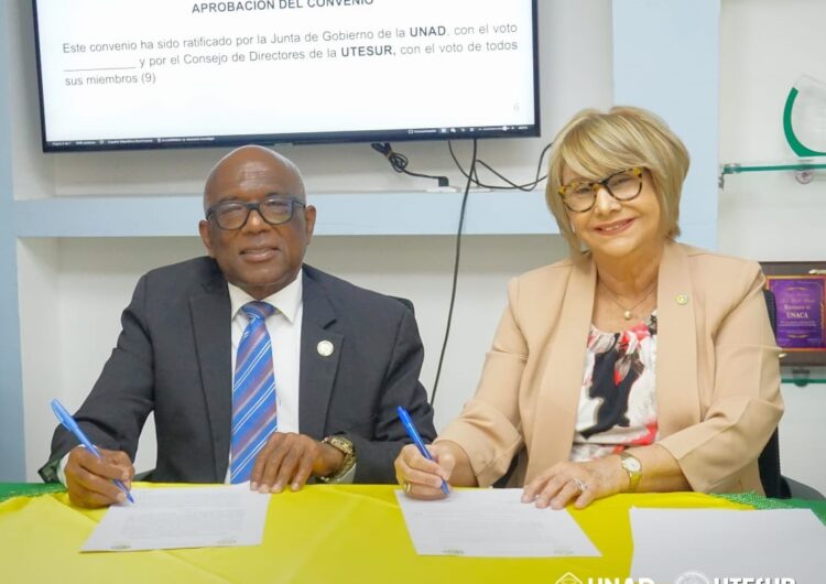 La Universidad Tecnológica del Sur y la Universidad Adventista Dominicana firman acuerdo de colaboración 