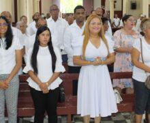 Misa de Acción de Gracias por victoria de Grey Pérez 