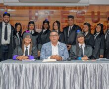 Futuros abogados de Utesur muestran sus habilidades en «Simulacro de Audiencias Judiciales»