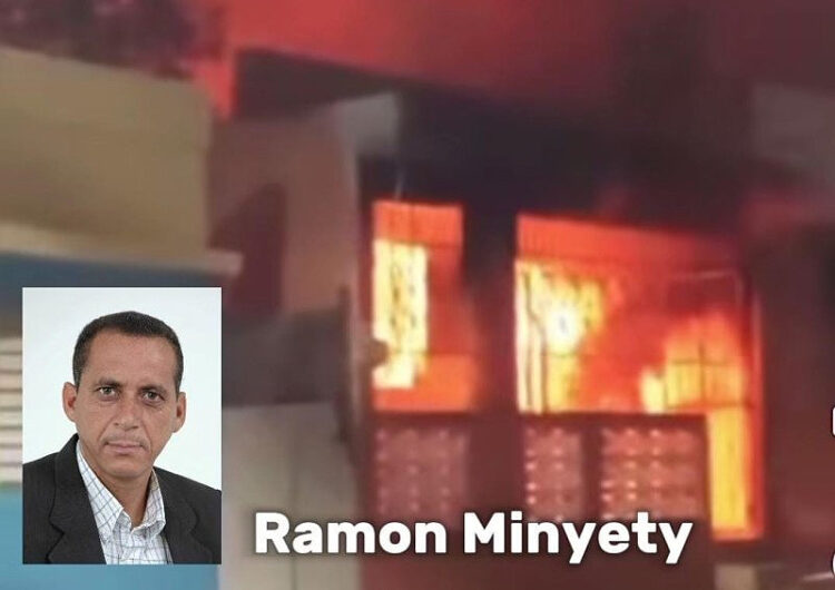 Fuego consume casa del periodista Ramón Minyety