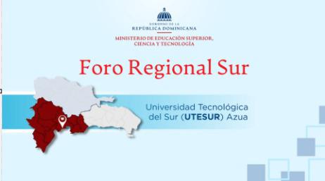 Utesur será Sede del Foro Internacional sobre Internacionalización de la Educación Superior