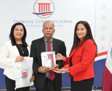 Estudiantes de la carrera de  Derecho de Utesur visitan Tribunal Constitucional