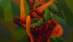 Engel Segura: cuando el arte danza con cuerpos de color